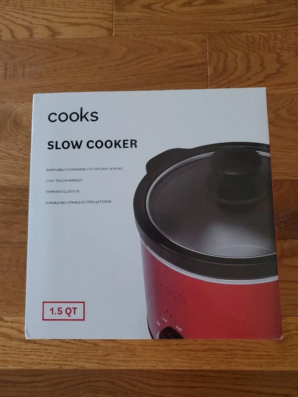 Red Cooks 1.5-Quart Slow Cooker | BRAND NEW in the BOX